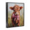 Estampe numérique Coquette Trots Cow, design par Nina Blue