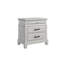 Table de chevet 2 tiroirs en bois avec plateau coulissant Prciado-1299795410