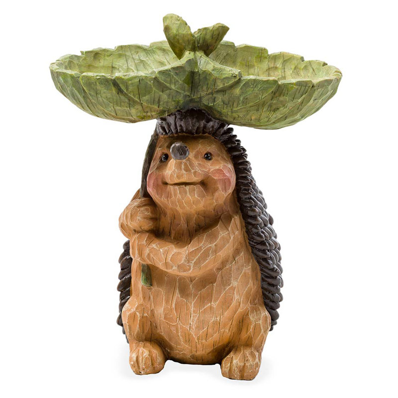 Bain d'oiseaux Yinn Hedgehog