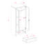 Primm Flexible 100% Solid Wood 2-door Wardrobe Armoire with Lock-40878643