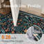 Tapis floral lavable en machine avec envers antidérapant Guston-397531273-369581264