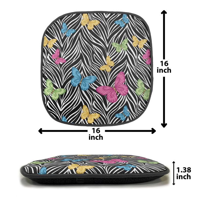Outdoor 1.38'' Dining Chair Seat Cushion