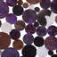 Nielson Round 140 cm x 140 cm Polka Dots Cowhide Hand Woven Area Rug