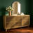 Solid Knot-Free Pine Wood TV Stand