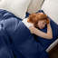 Onorino Luxury 4-Piece Dyed Duvet Set with Pillowcases or Fitted sheet (4 in 1)-2063012528-2063012533