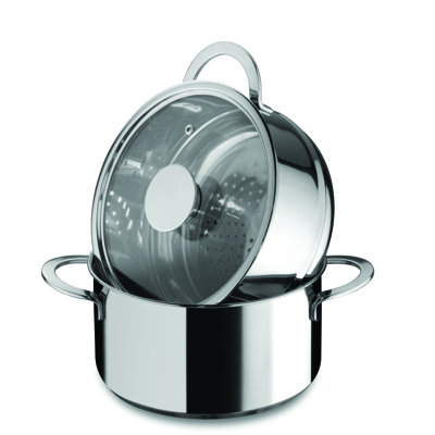 Mepra Gourmet Stainless Steel Steamer Basket Diameter