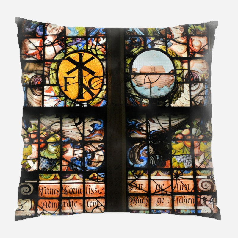 Microsuede Reversible Throw Pillow