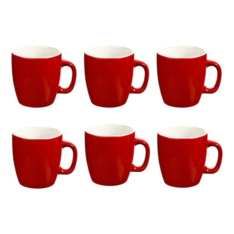 Herstein Ceramic Mug, Red