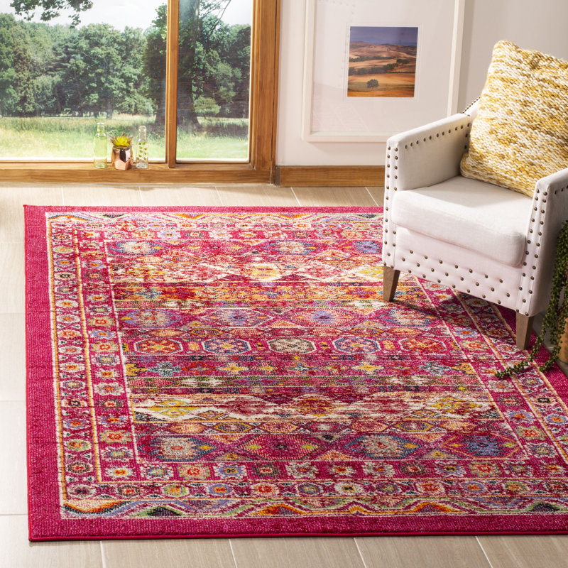 Gutierez Performance Southwestern Rug, Rectangle 5'3" x 7'6"
