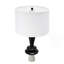 Lampe de table en aluminium noir D15x26,7