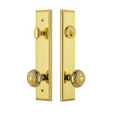 Carré Complete Entry Knob Set with Single Cylinder Deadbolt