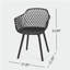 CHAISE PAVOT (ensemble de 2)