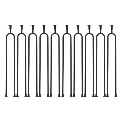 U-Shaped Stair Balusters With Adjustable Top Bracket