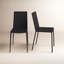 Chaise d'appoint rembourrée en cuir Brett-301507485-301507472