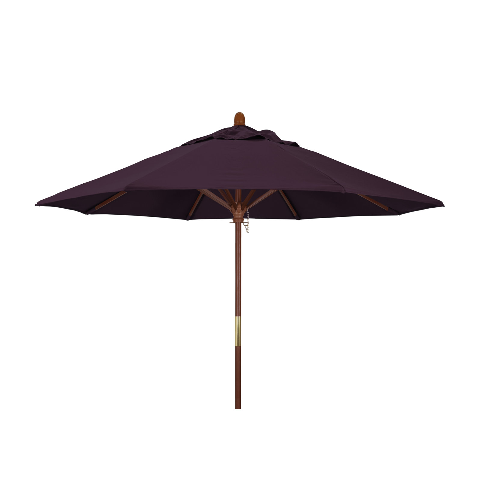 Manford 108'' Outdoor Umbrella, Purple Performance