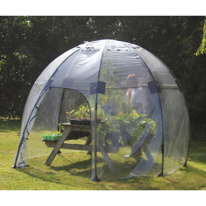 Haxnicks 9 Ft. W x 9 Ft. D Standard Sunbubble Greenhouse