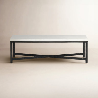 Nelida 30" Marble Coffee Table