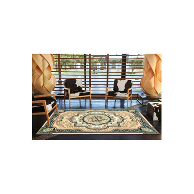 Starry Yellow Toned Creative Geometric Modern Decorative Rug