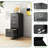 3 Drawer File Cabinet With Lock, Office Storage, A4 Letter Legal Size, Quiet Operation, Tilting Home Use, Construction,-254991918