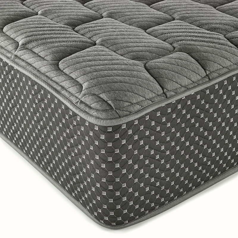 Matelas hybride matelassé, mi-ferme, Lit simple