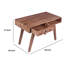 Bureau en bois d'acacia