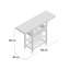Kellswater Solid Wood Kitchen Cart