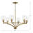 DeAnte 6 - Light Dimmable Wagon Wheel Chandelier-1948876713
