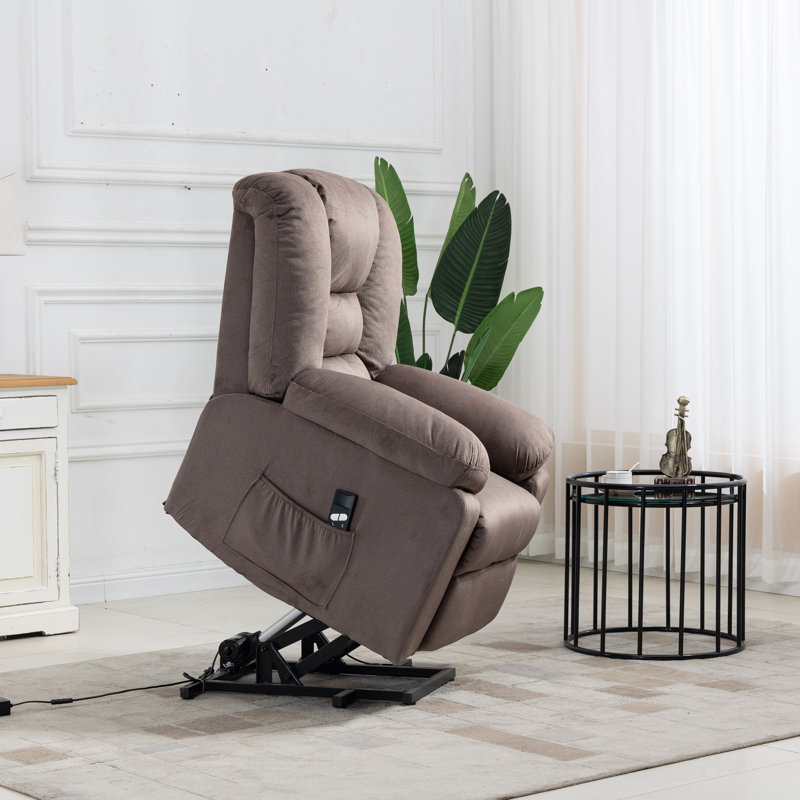 Fauteuil inclinable Yasin avec certification UL, Brun