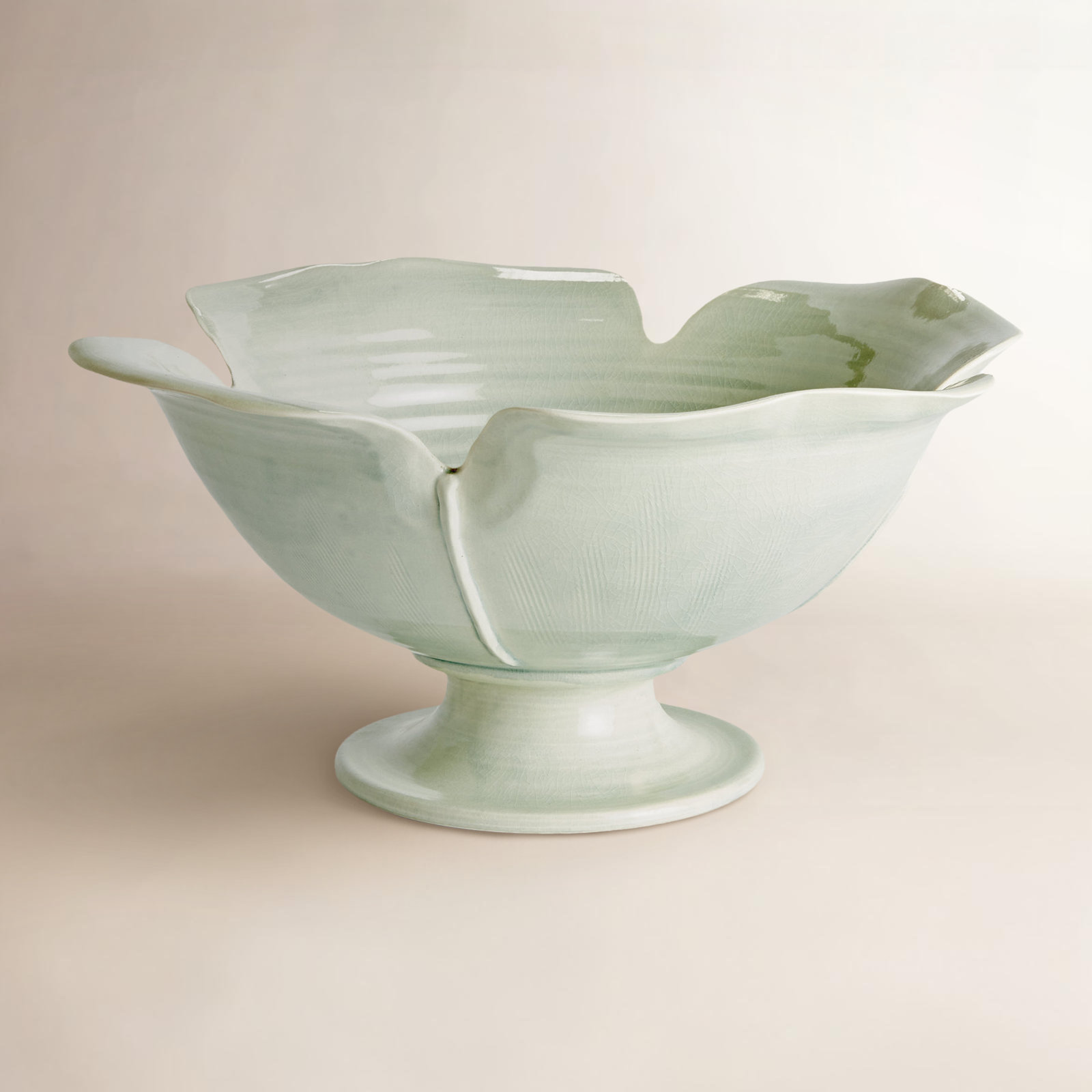 Hadleigh Handmade Porcelain Bowl, Celadon