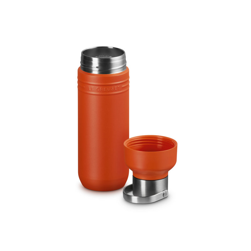 Le Creuset On The Go Insulated Water Bottle 500ml, Orange