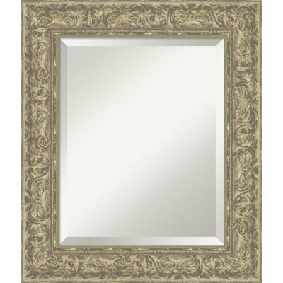 Luxe Beveled Framed Wall Mirror