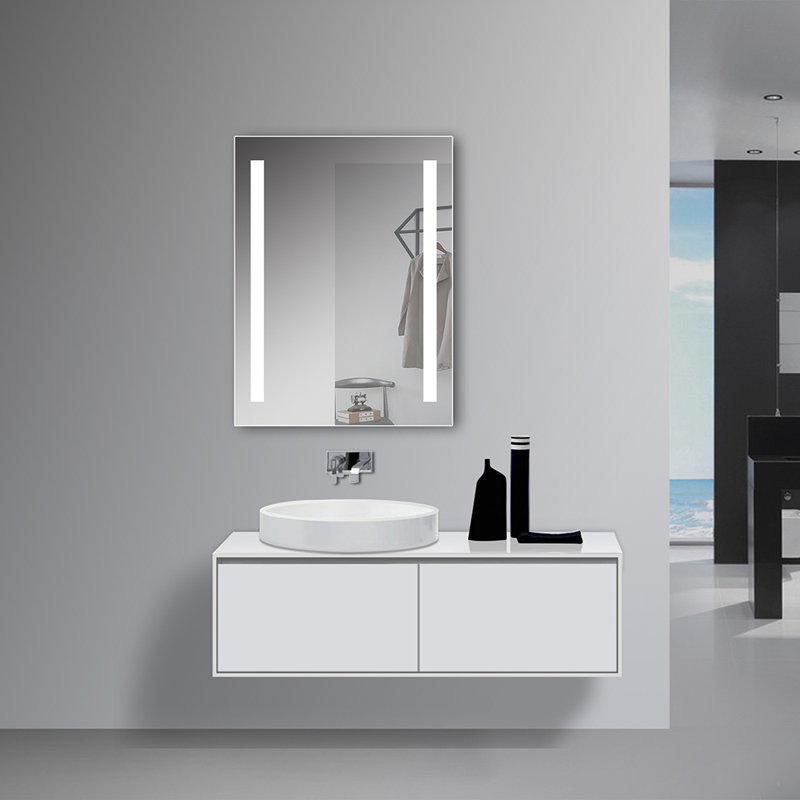 Miroir de salle de bain Allyria, 36,4 po x 28,36 po