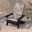 Chaises Adirondack pliantes intérieures / extérieures avec coussins Rangins-883845925