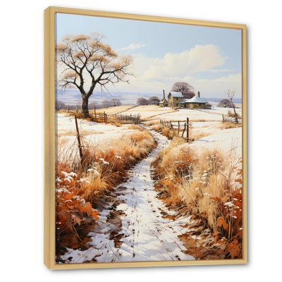 "Countryside The Homestead This I", reproduction d'art sur toile
