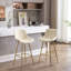 Ensemble de 2 tabourets de 30 pouces avec repose-pieds chromé-1758943789