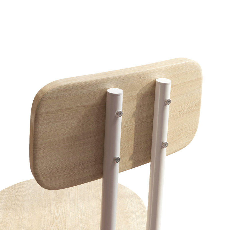 Table de bar, équipée de 2 tabourets de bar, avec dossier et cloison