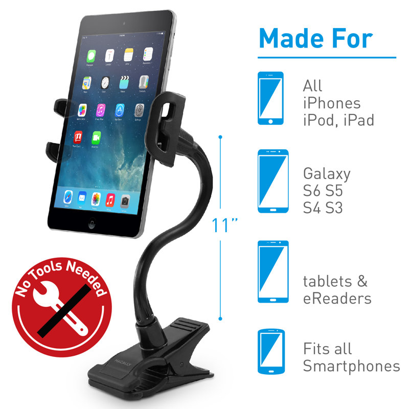 Macally Desktop Mount, Black