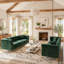 83.46 " Velvet Sofa