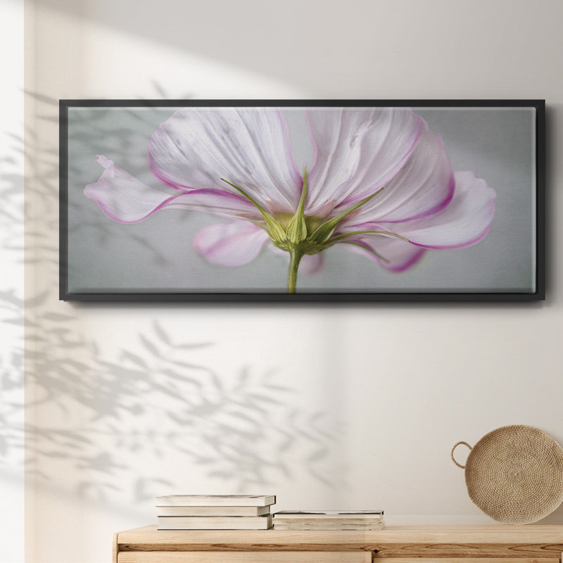 Textured Floral- Framed Canvas