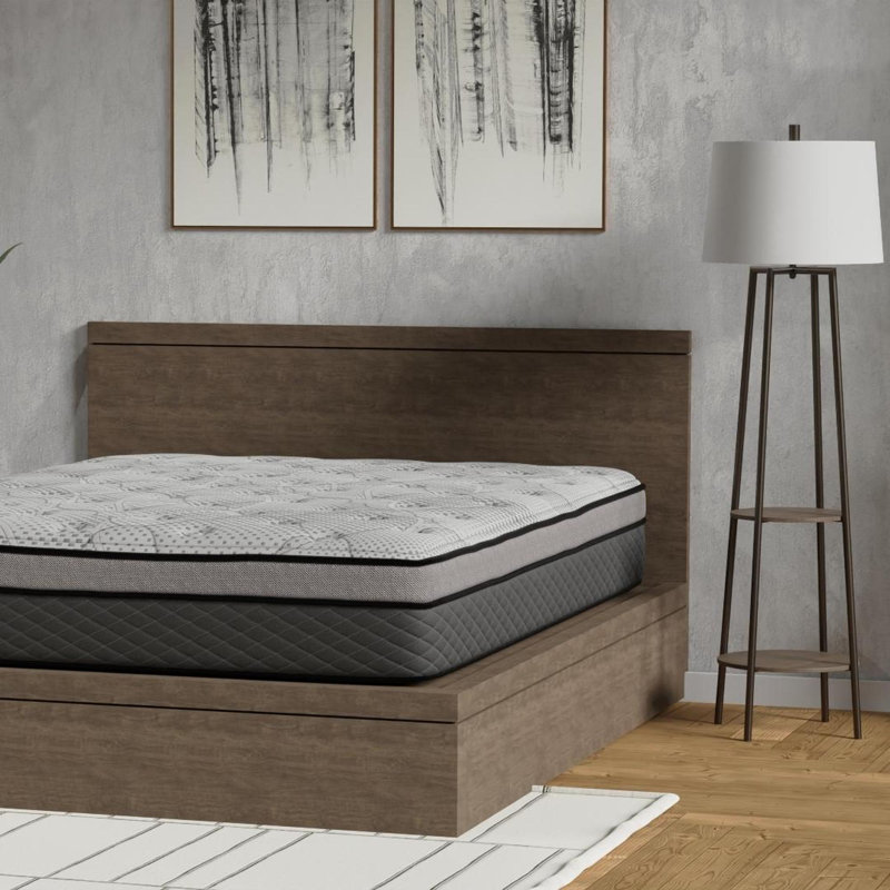 Medium firm mattress with pocketed coils, 12, Twin