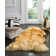 Solid Colour Sheepskin Area Rug