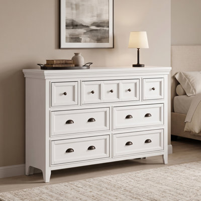 Genesha 56"W 7-Drawer Dresser