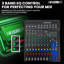 Console de mixage Bluetooth à 5 canaux avec table de mixage audio à 5 canaux et console USB avec effet DSP 99