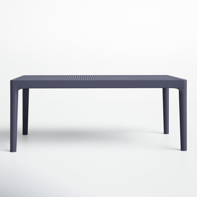 Farrah 23.6'' Plastic / Acrylic Outdoor Coffee Table
