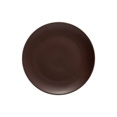 Stacked Organic Handmade Stoneware Dinner Plate