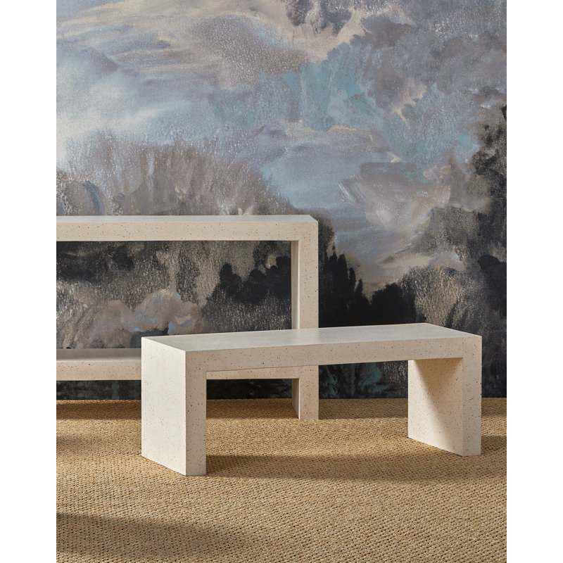 Carson - Bench - Ivory Terrazzo