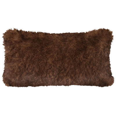 Wooded River Cave Bear Pillow - 14x26