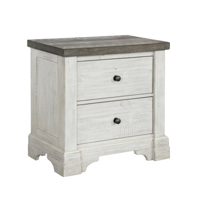 Laurinburg 29.02'' W Solid Wood Nightstand