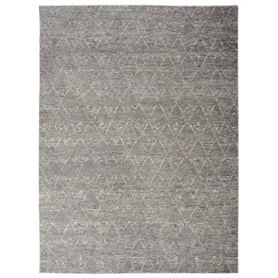 Wool Geometric Indoor Rug