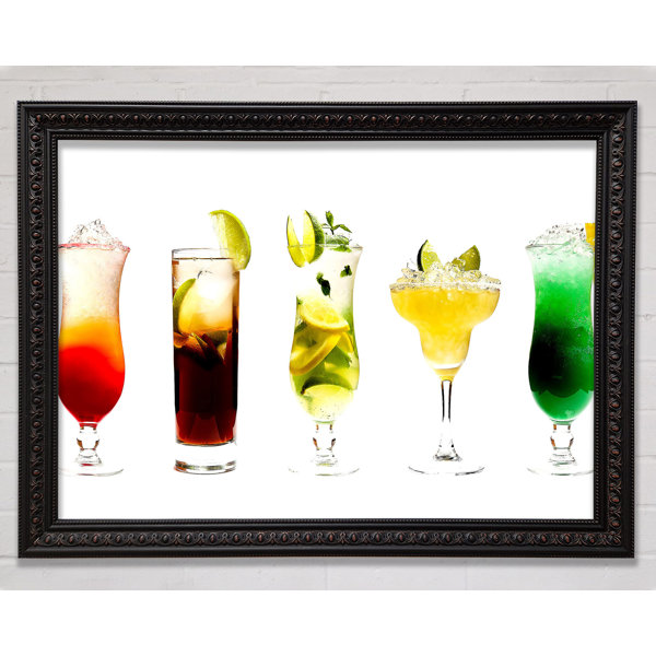 Cocktailes Reception Frame Bright Star Cocktails For The Ladies - Single Picture Frame Print ...